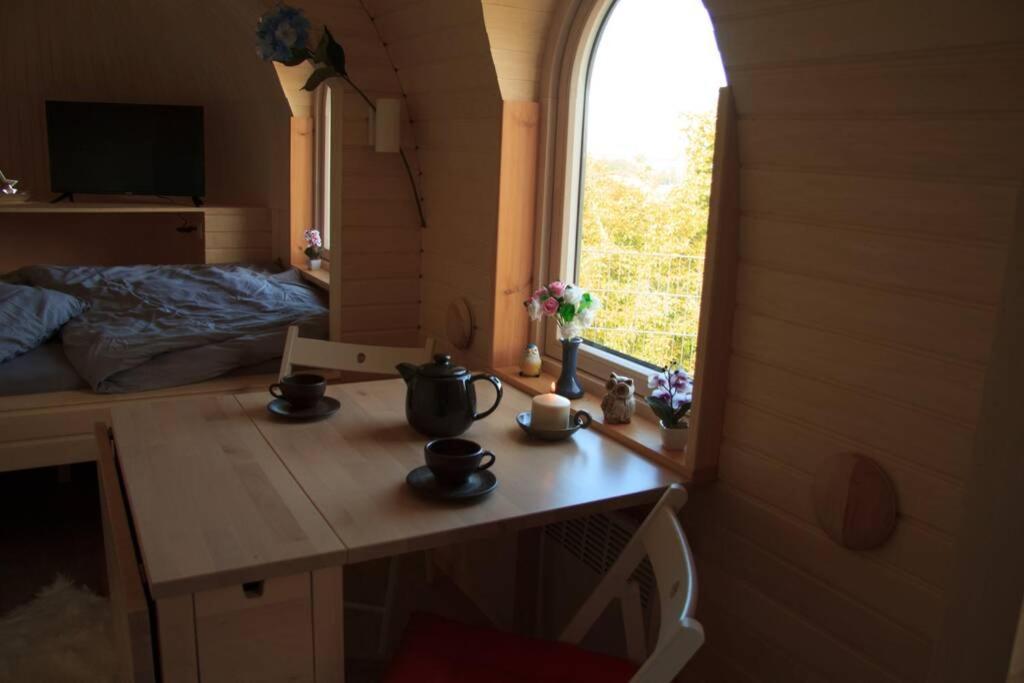 Апартаменти Schmidis Igluhuts Im Pfaffenwinkel - Tiny House 1 Apfeldorf Екстер'єр фото